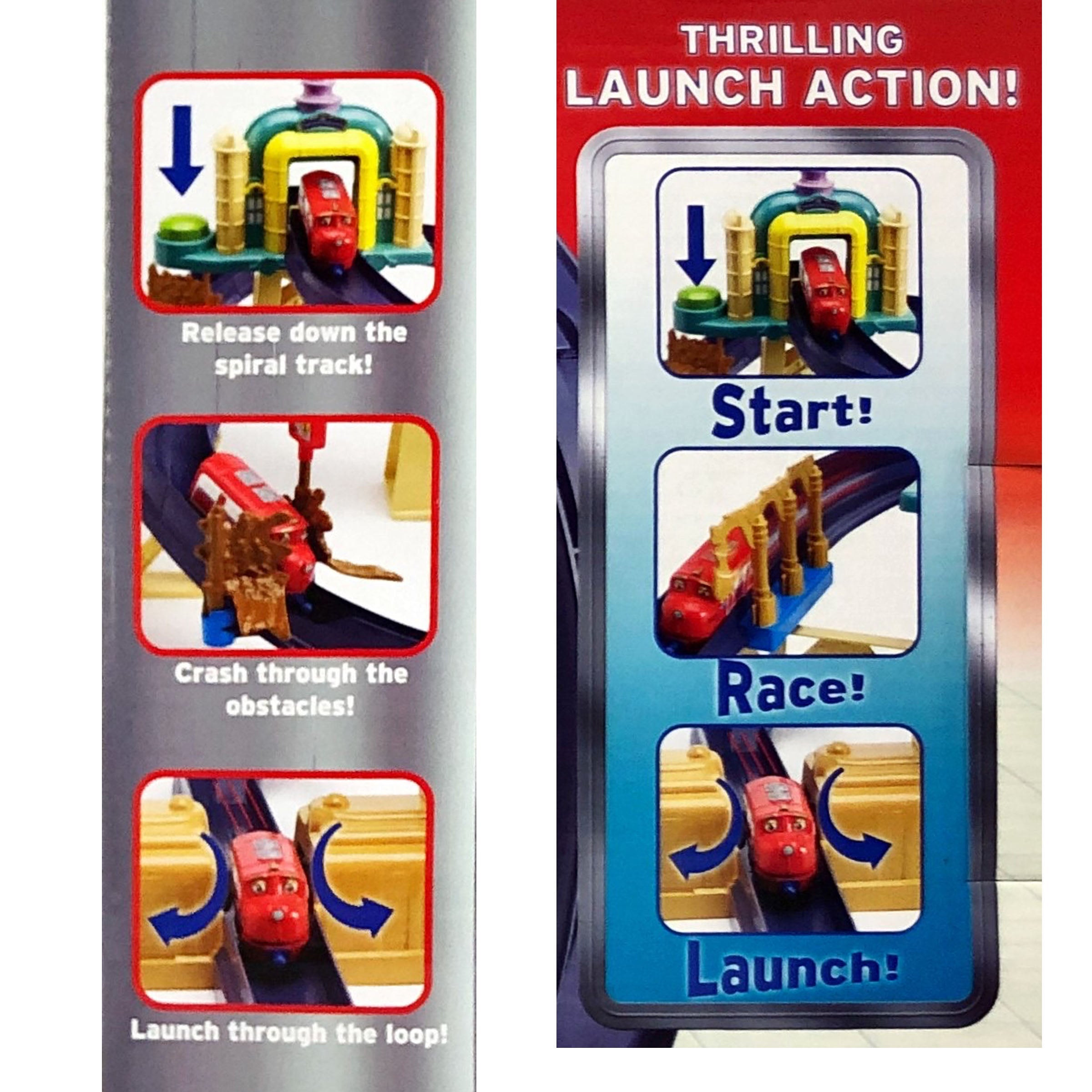 Motorised Training Yard Loop Ready To Play Set With Diecast Wilson | Chuggington Train