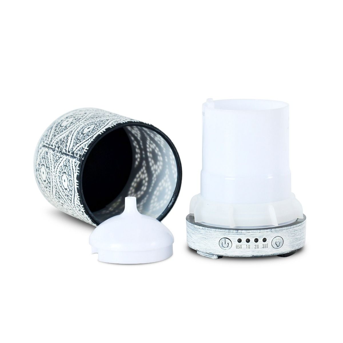 100ml Metal Essential Oil and Aroma Diffuser-Vintage White