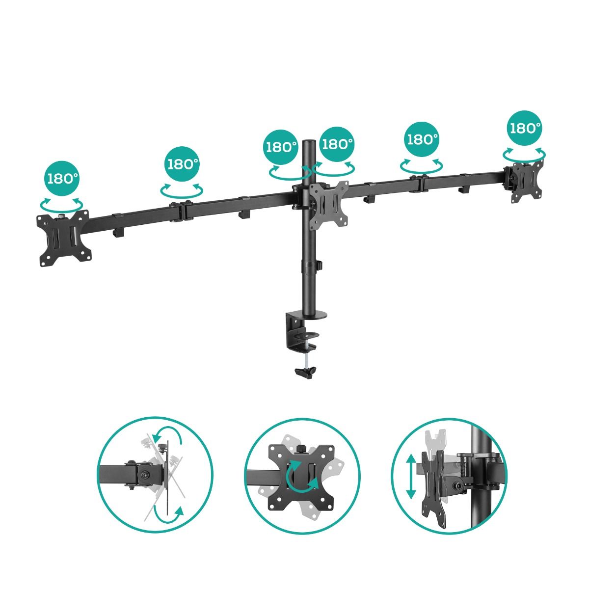 Activiva Triple-Screen Articulating