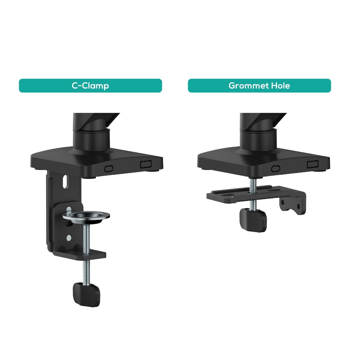 Computer Monitors & Accessories - activiva Ergolife Single-Screen Gas Spring Monitor Arm
