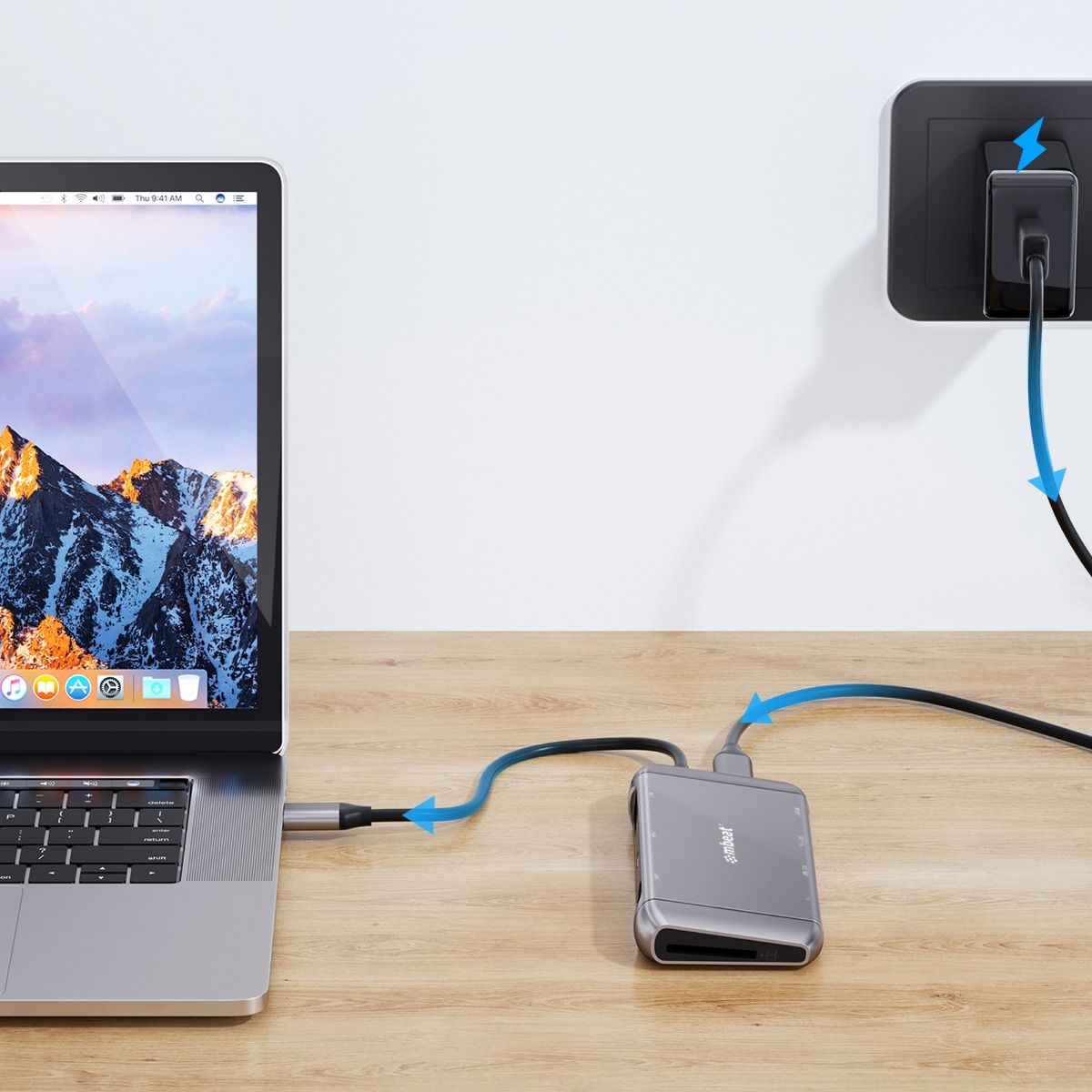 Mbeat Elite X11 Dual Hdmi Usb-C Multifunction Docking Station | Computer Monitors & Accessories