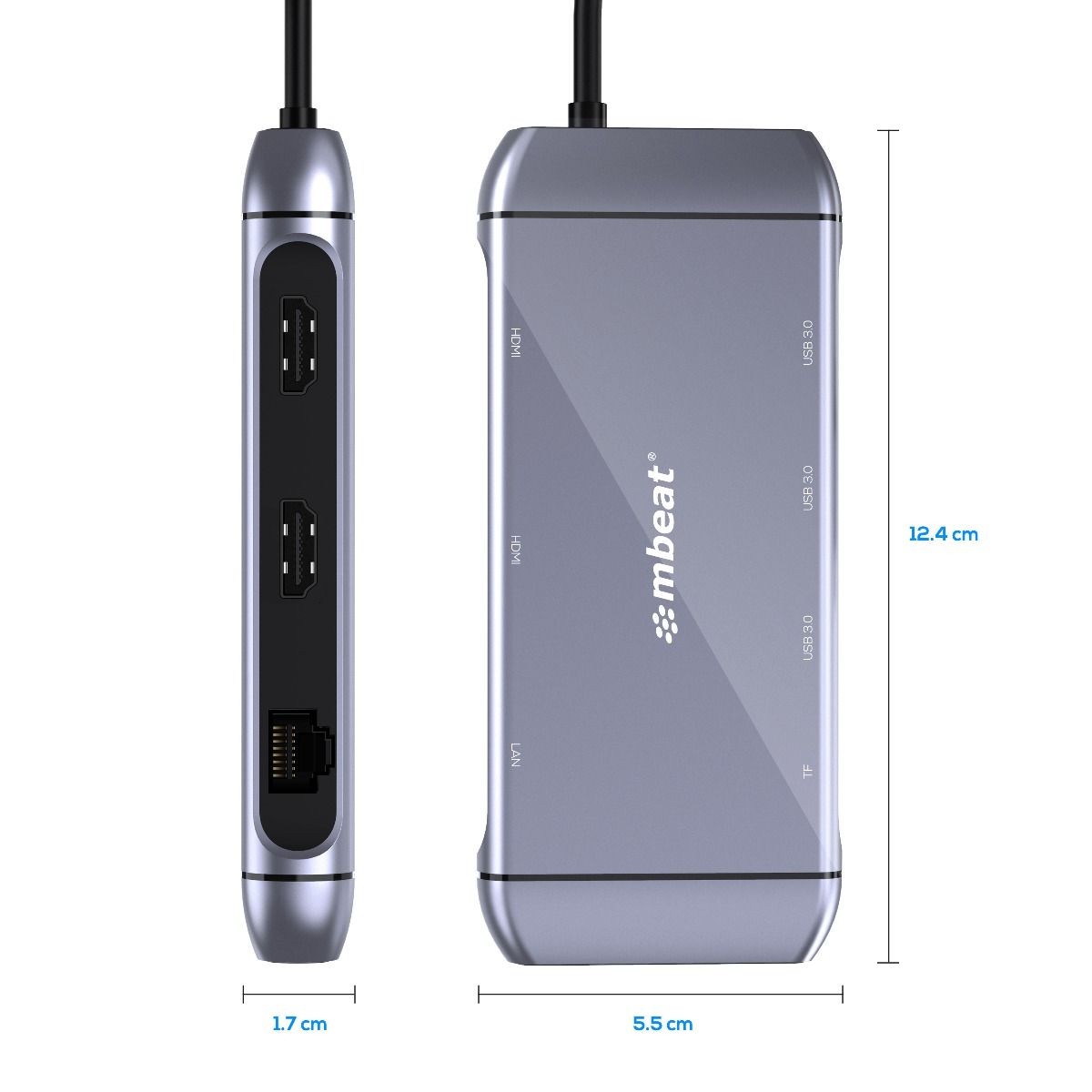 Mbeat Elite X11 Dual Hdmi Usb-C Multifunction Docking Station | Computer Monitors & Accessories - photo 6