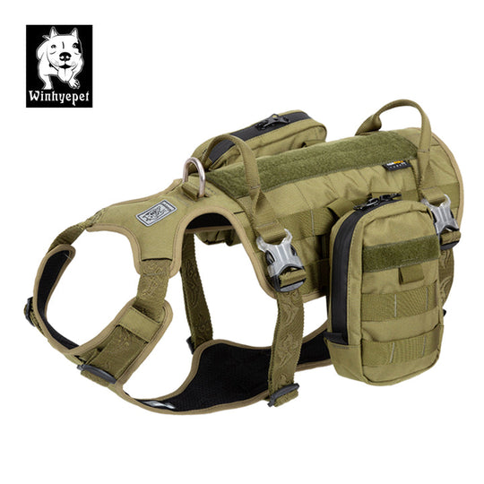 Whinhyepet Military Harness Army Green M - Automotive Repair & Speciality Tools