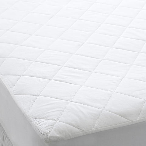 Thermaloft Cotton Covered Fitted Mattress Protector King/Queen/Double/King Single/Single Bed