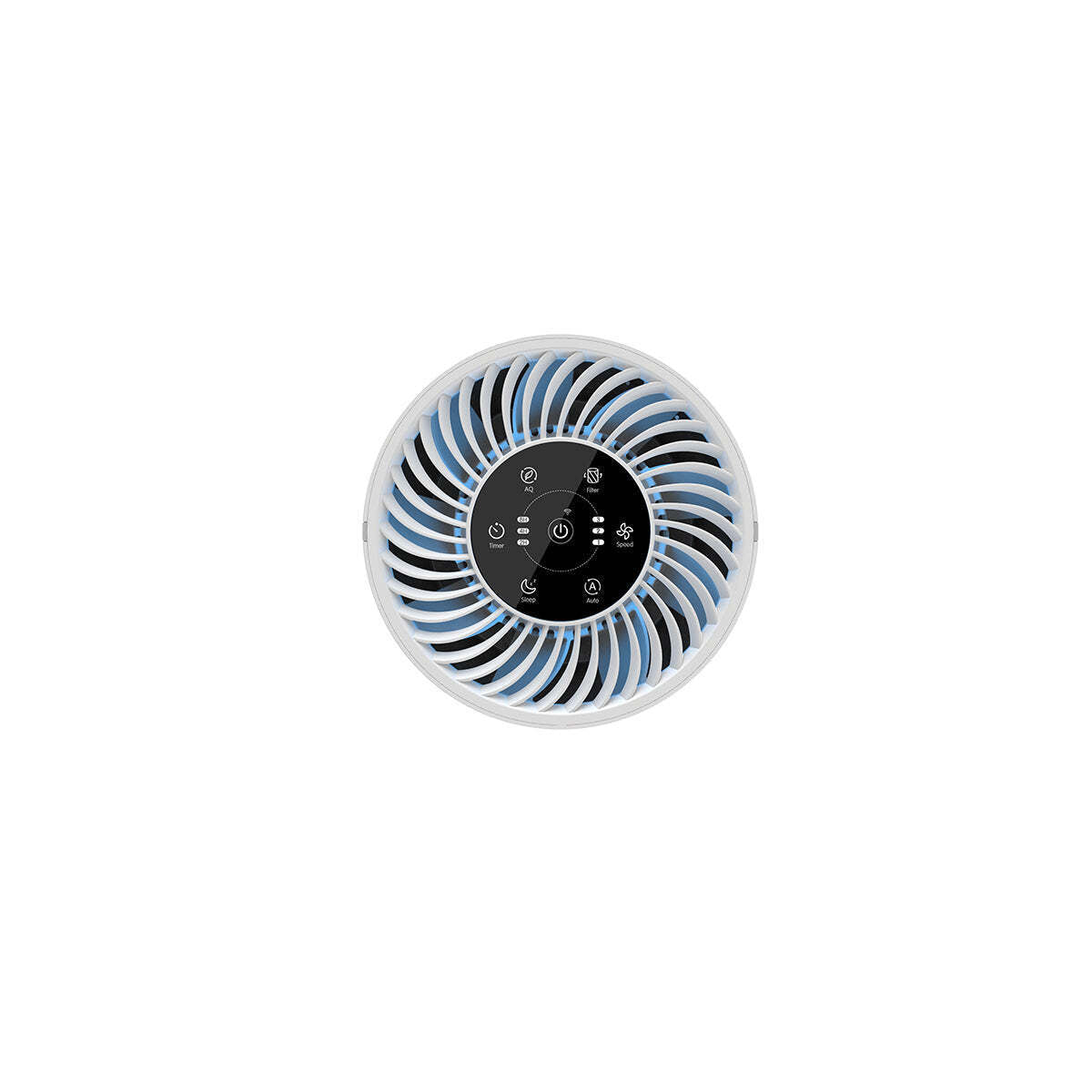 Compact Air Purifier with Activated Carbon Filter 24m² Coverage & Low Noise