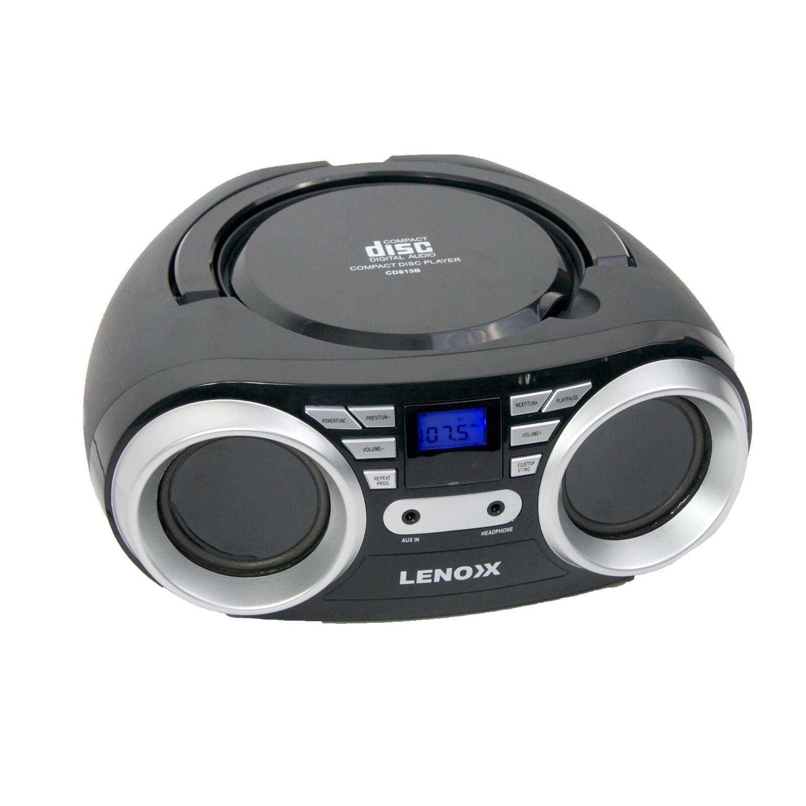 Black colour - Portable CD Player Black/Red