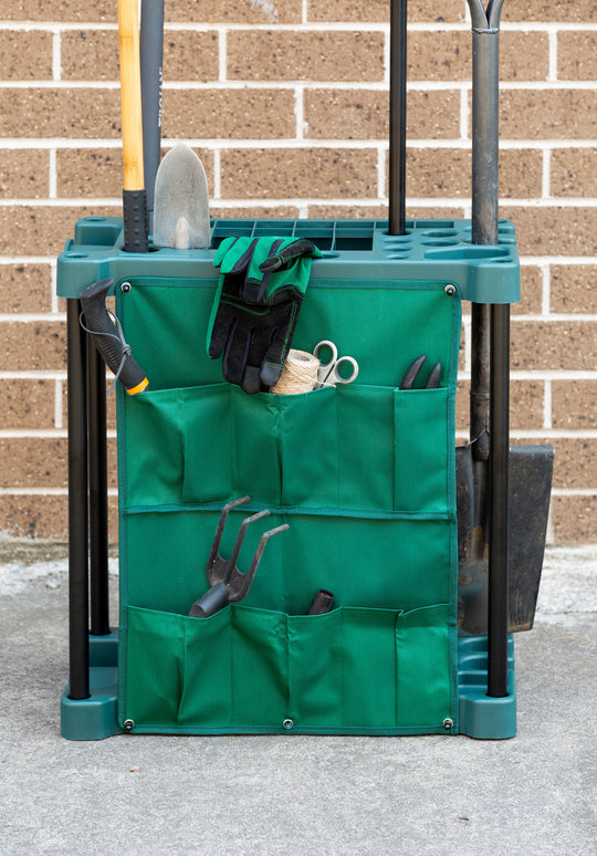 Garden Tool Storage Rack 40 Slot Organizer Stand