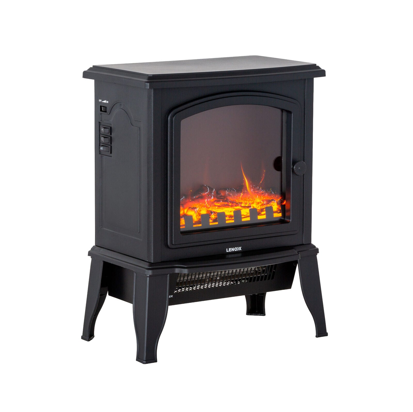 Electric Fireplace Heater 2000W Log Flame | Simpledeals