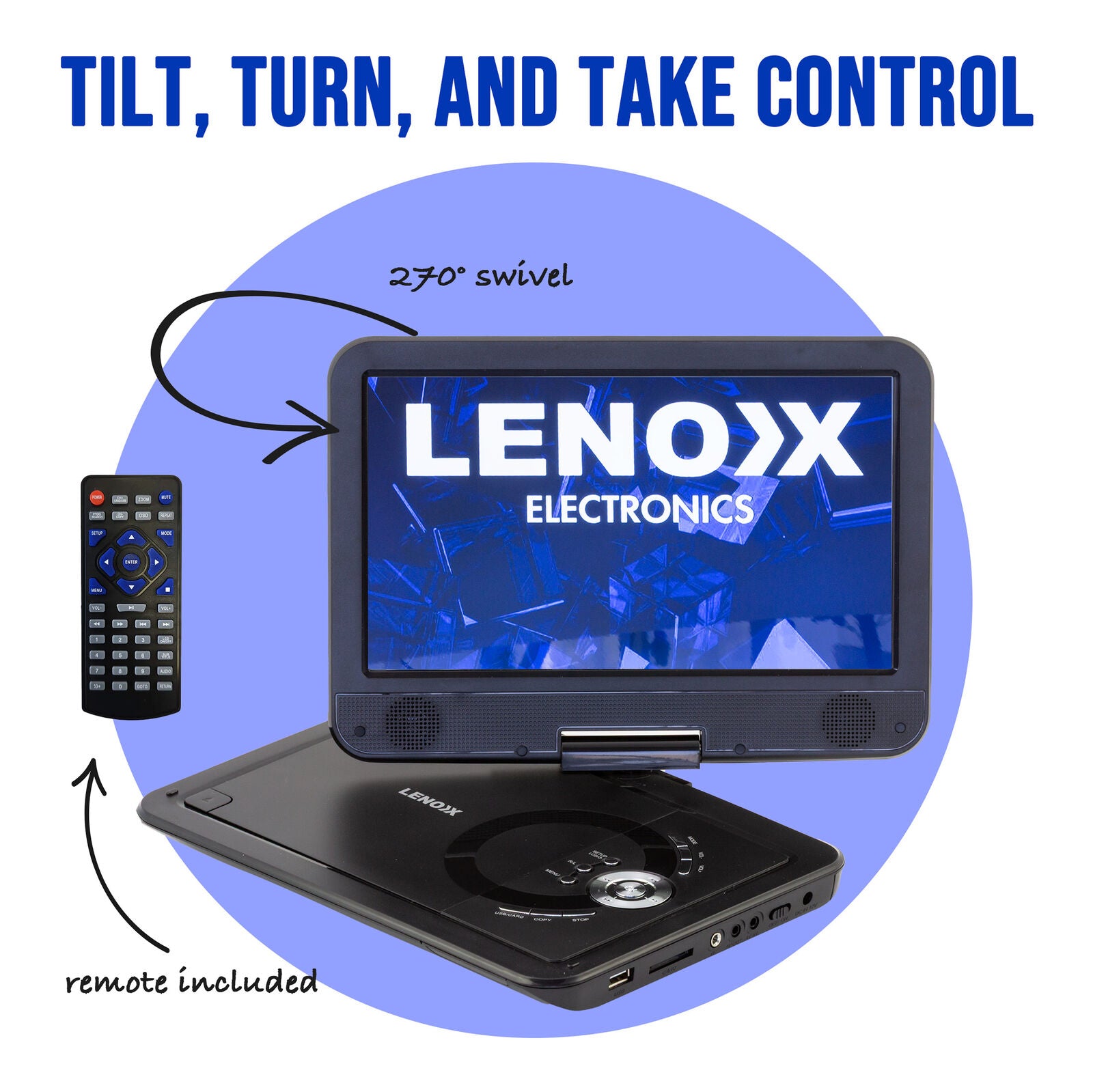 10.1" Portable Dvd Player