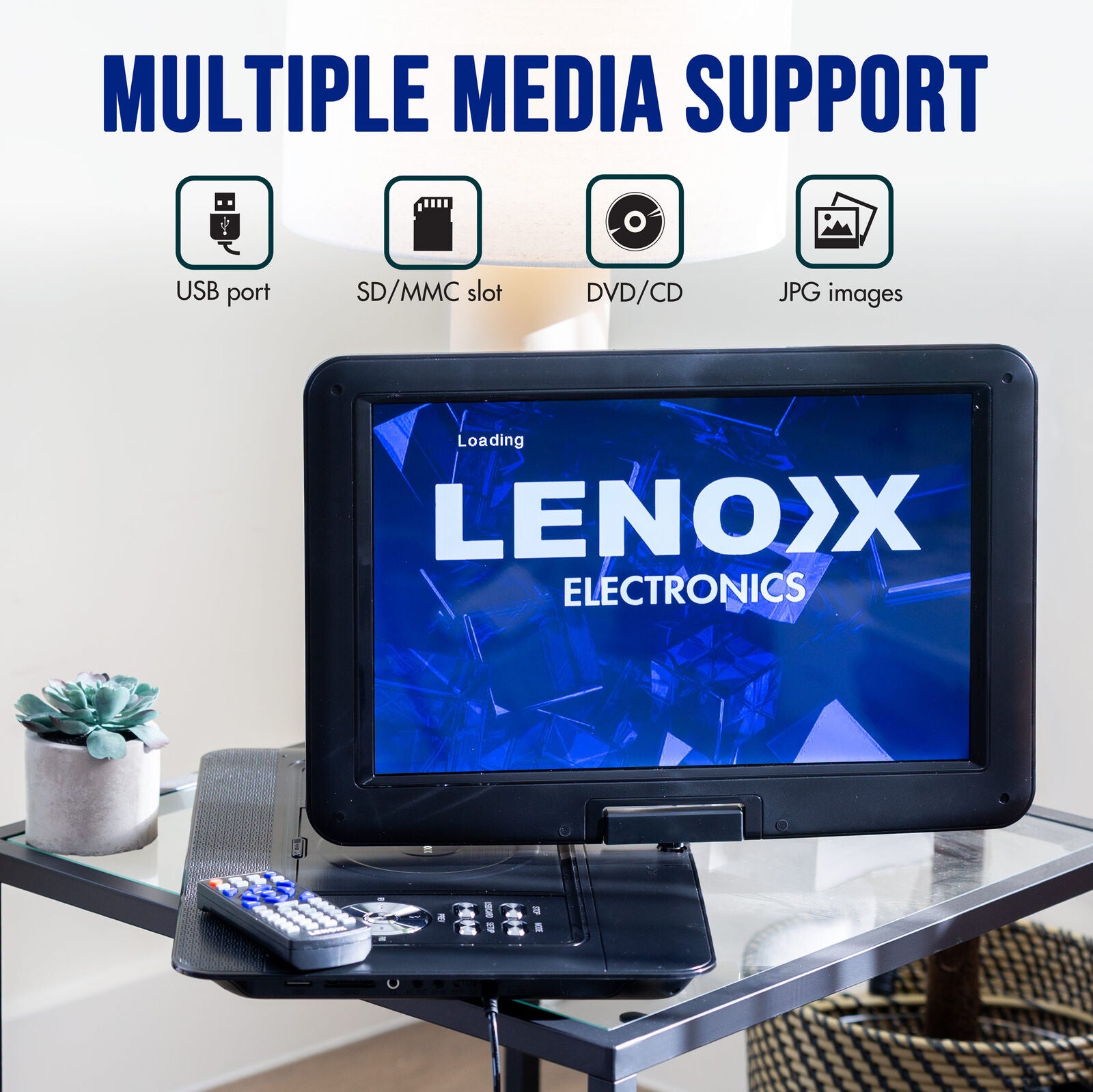 15.4" Swivel Portable Dvd Player