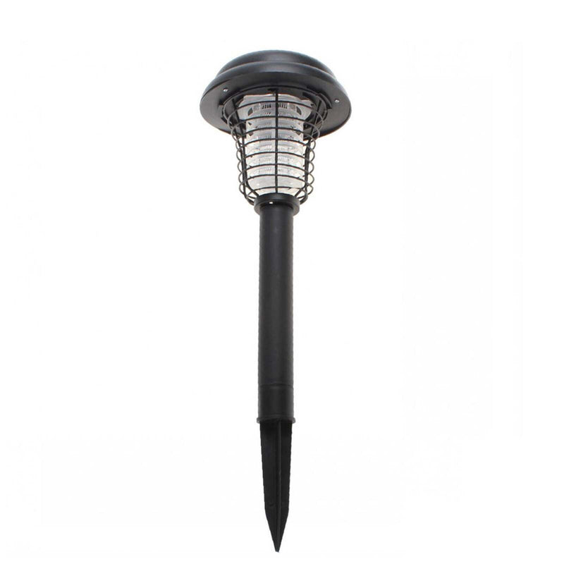Solar Buzz: Black Wireless Mosquito Killer Lamp