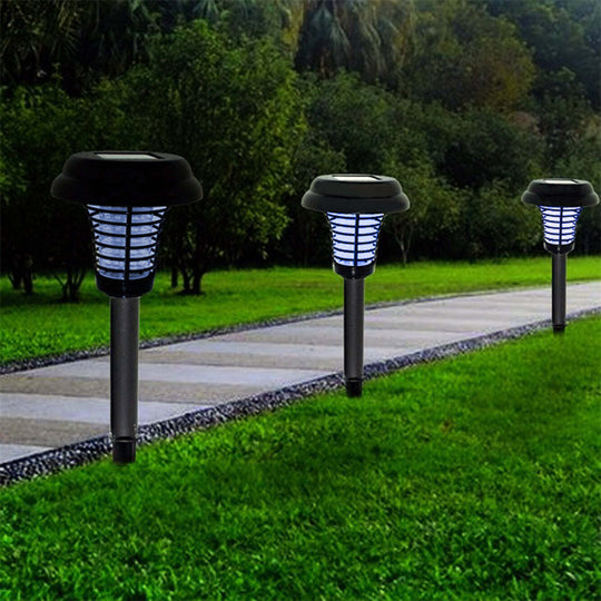 Table Lamps - Lenoxx Wireless Solar-Powered Mosquito Killer Lamp (2-Piece, Black)