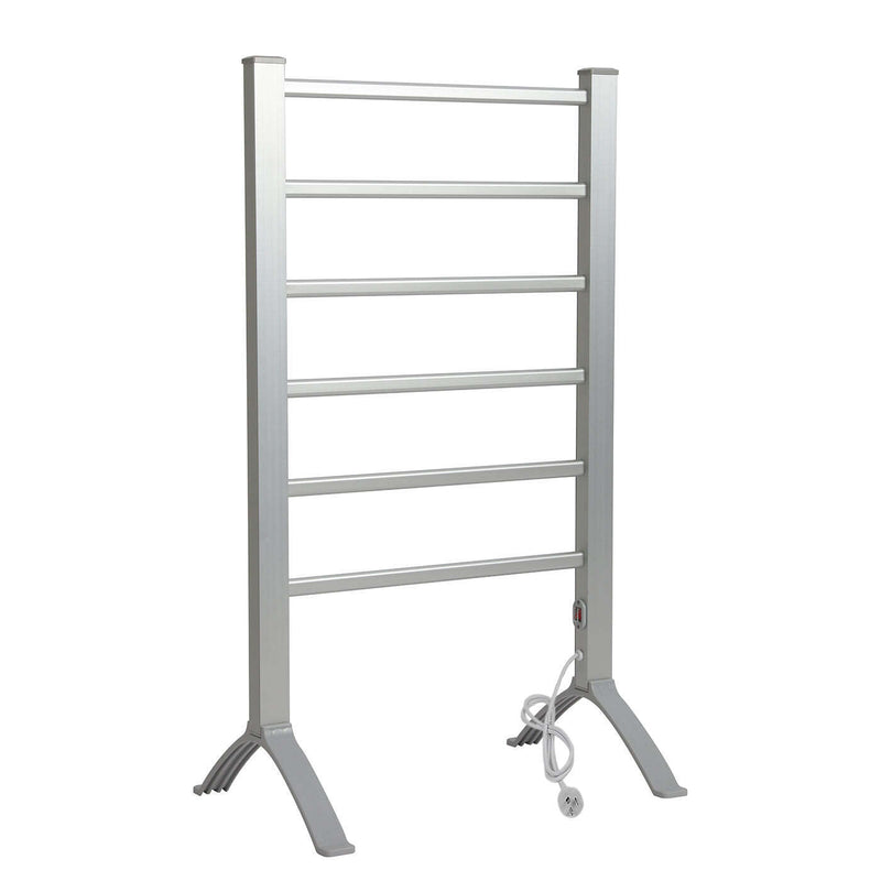 Standing Heated Towel Rail Vertical Warming Towel Rack - Towel Racks & Holders
