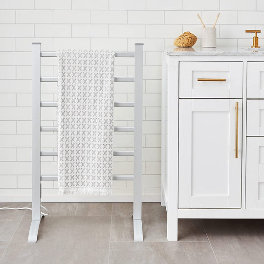 Towel Racks & Holders - Standing Heated Towel Rail Vertical Warming Towel Rack