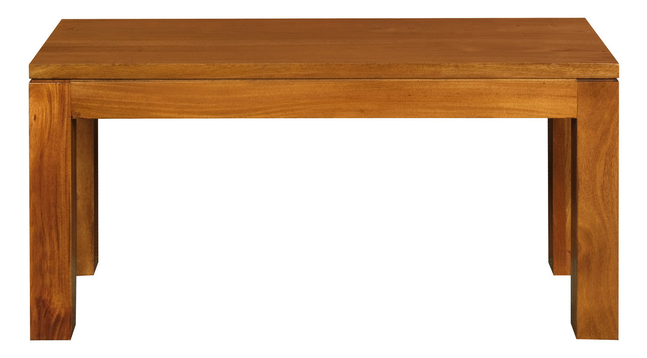 Solid Timber Bench 90 x 35 cm (Light Pecan)