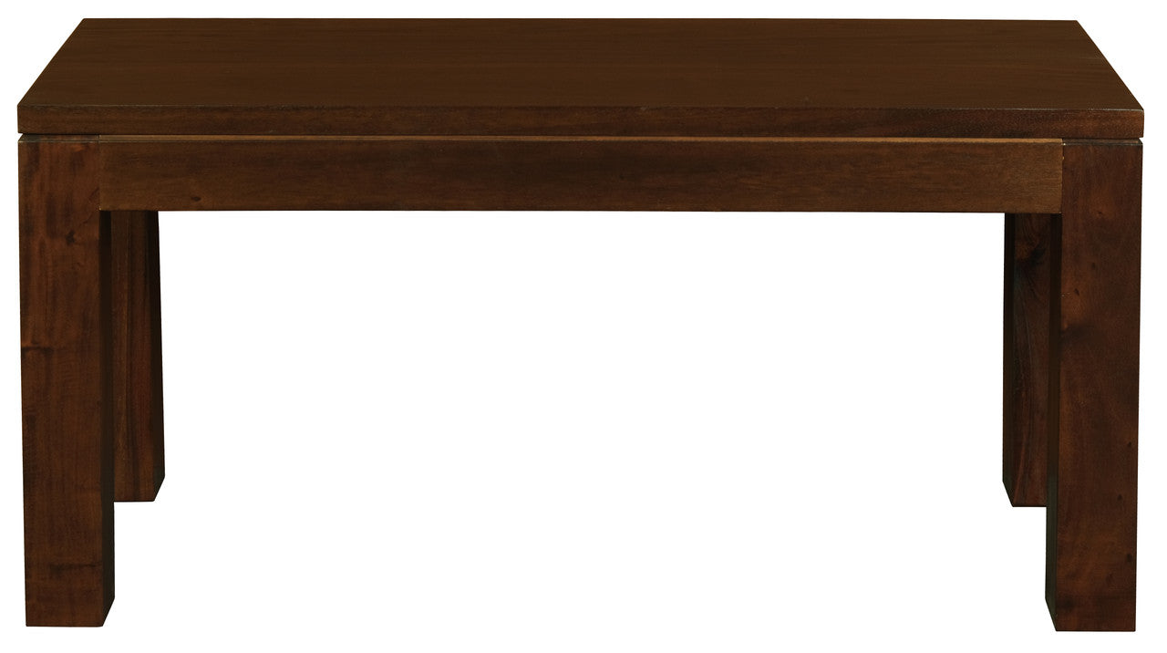 Solid Timber Bench 90 x 35 cm (Light Pecan)