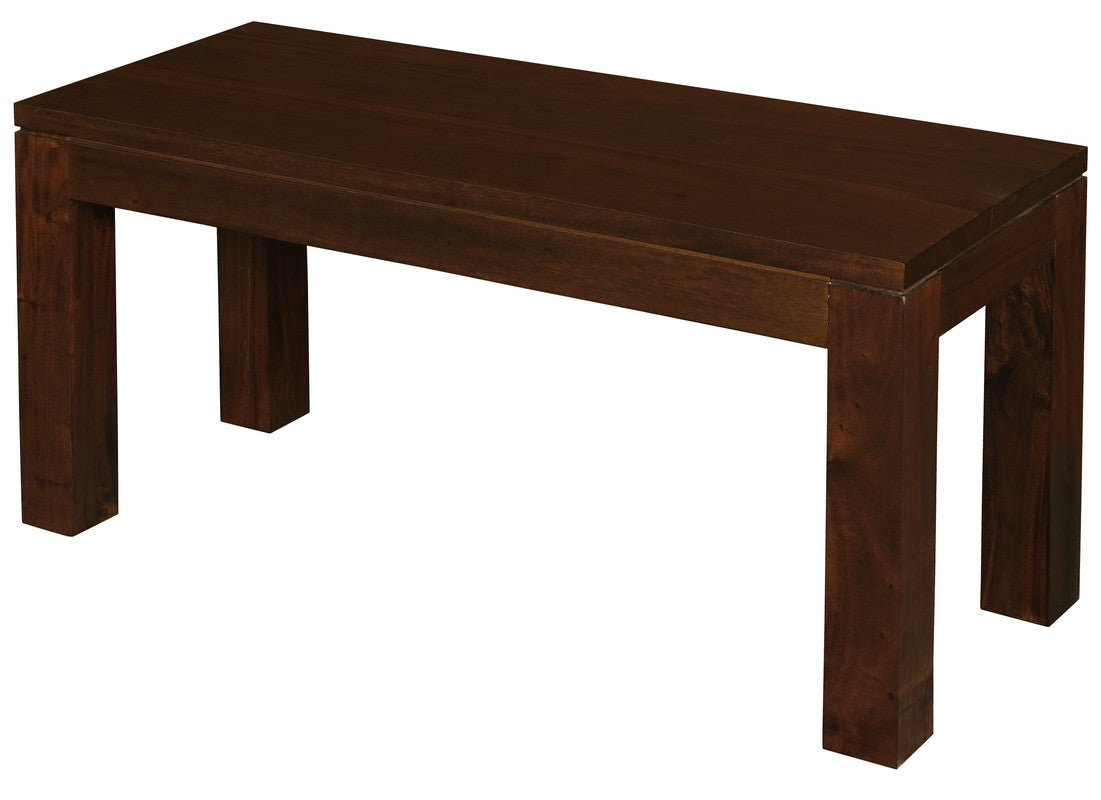 Solid Timber Bench 90 x 35 cm (Light Pecan)