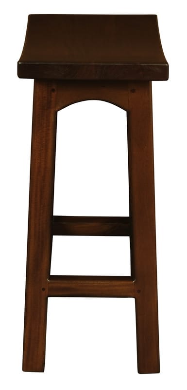 Mahogany Counter Stool Timber 46.0x30.0x70.0cm