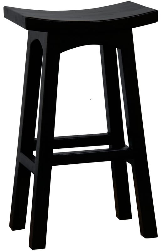 Mahogany Barstool Chocolate 46.0x30.0x77.0cm