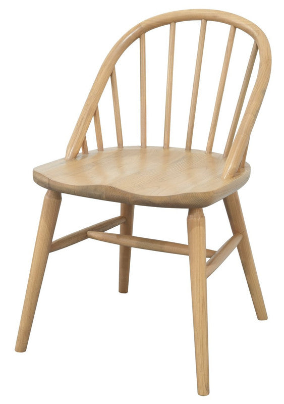 Vera Solid Oak Dining Chair - Set of 2 (White)