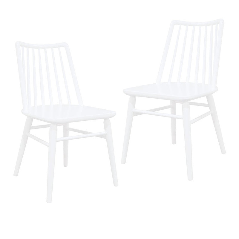 Providence Solid Oak Dining Chair - Set of 2 (Natural)