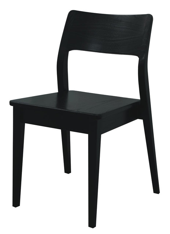 Solid Oak Dining Chair - Set of 2 (White)