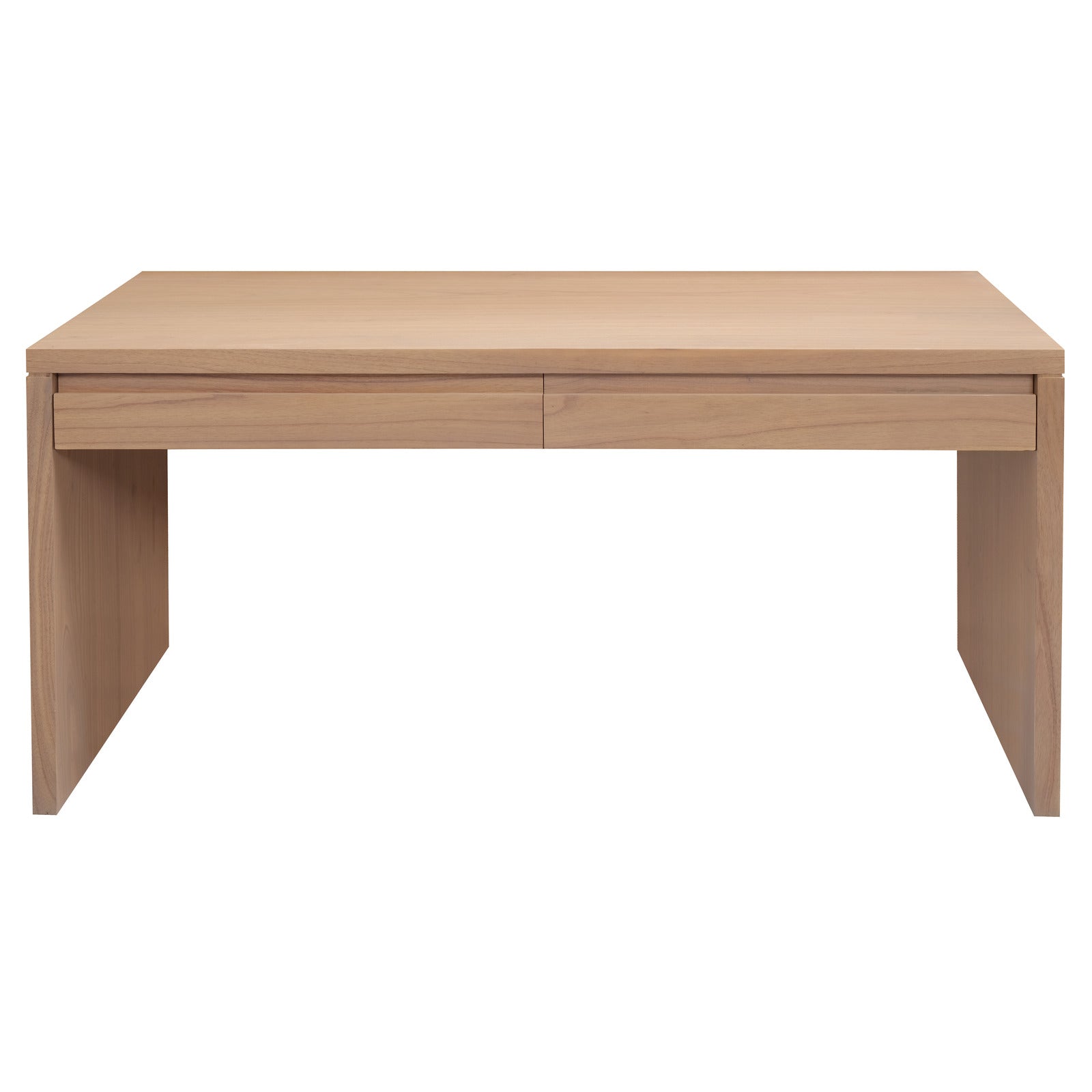 Apollo 2 Drawer Writing Desk (Walnut)