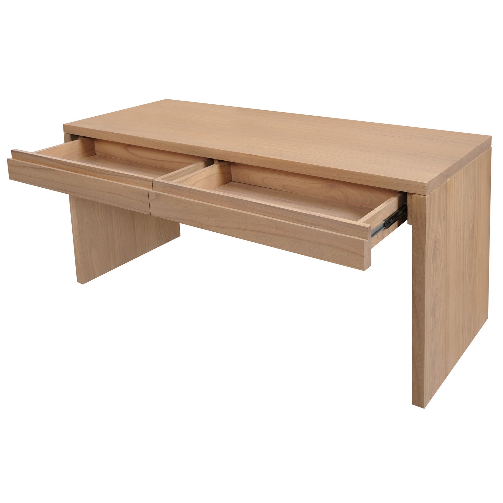 Apollo 2 Drawer Writing Desk (Walnut)