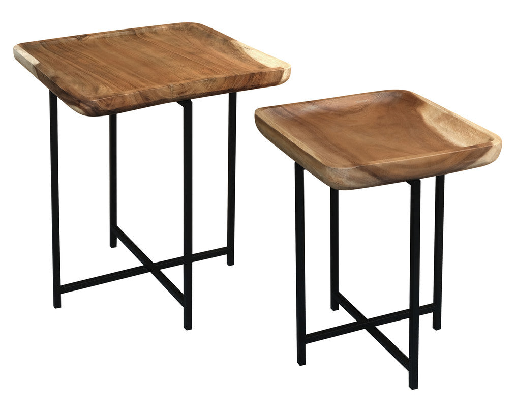 Natural colour - Tray Nesting Table (Natural)
