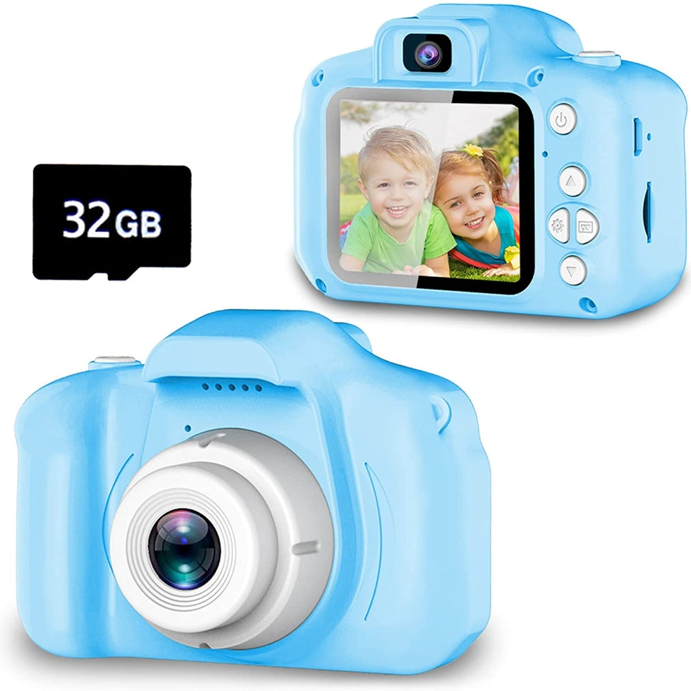 Security Cameras & Accessories - Mini Digital Children Kids Camera With 2.0" Lcd & 32G Card