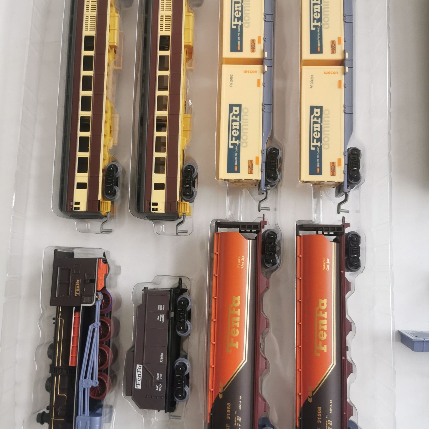 Electric Large Classic Train Set For Kids with Rail Track Carriages Vehicle