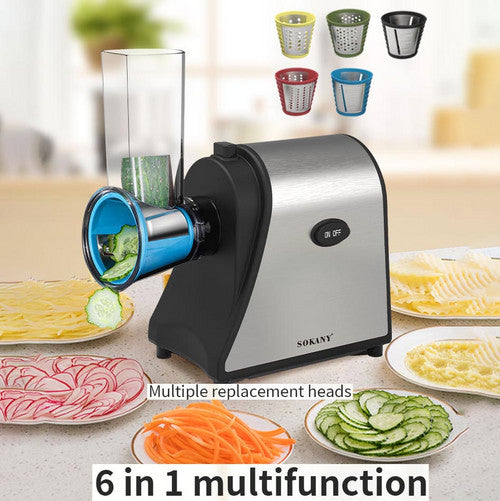 Rotary Drum Grater Chopper Slicer