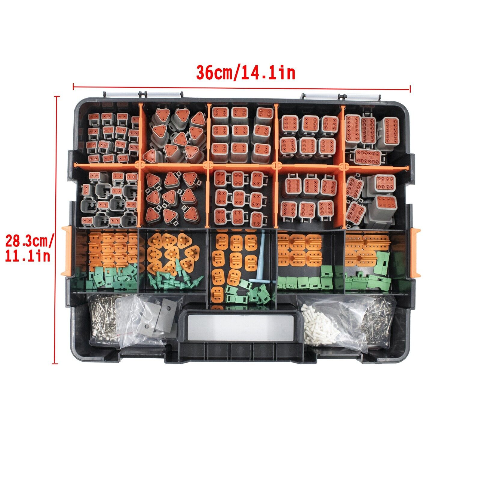 1000 Pcs - Au 1000 Pcs Deutsch Dt Connector Kit Contacts 1100Pcs Upgrade - photo 12