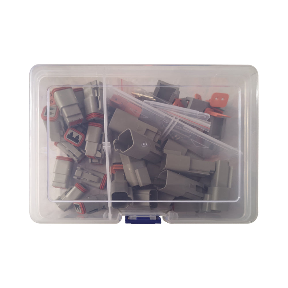 117Pcs Deutsch Kit Dt 2 Way Series Connector Auto Marine 2Pin