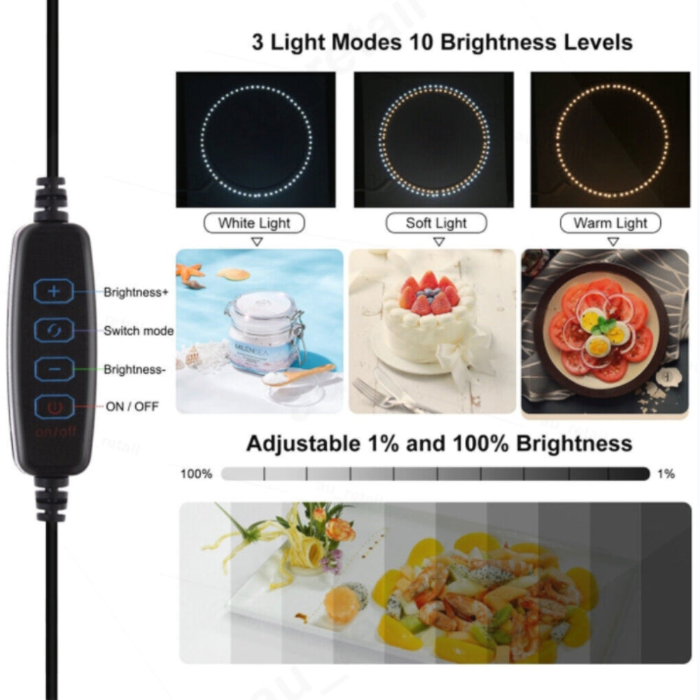 Illuminate Your Shots: Portable 30Cm Photo Studio Led Tent