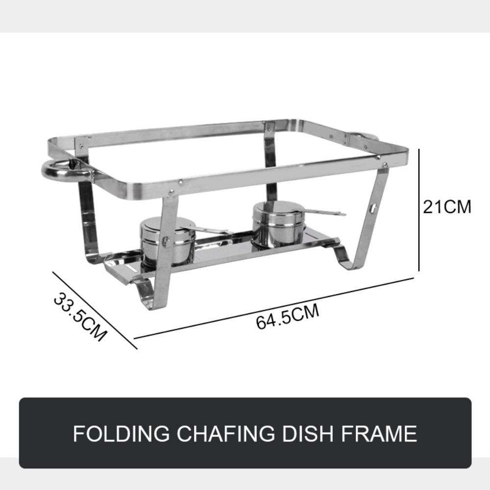 Pool Sweeps & Vacuums - Chafing Dish Set Stainless Steel Warmer