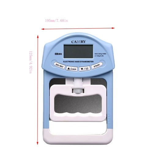 Muscle Power Measure - Digital Hand Grip Strength Tester Dynamometer Fitness Exercise Tool