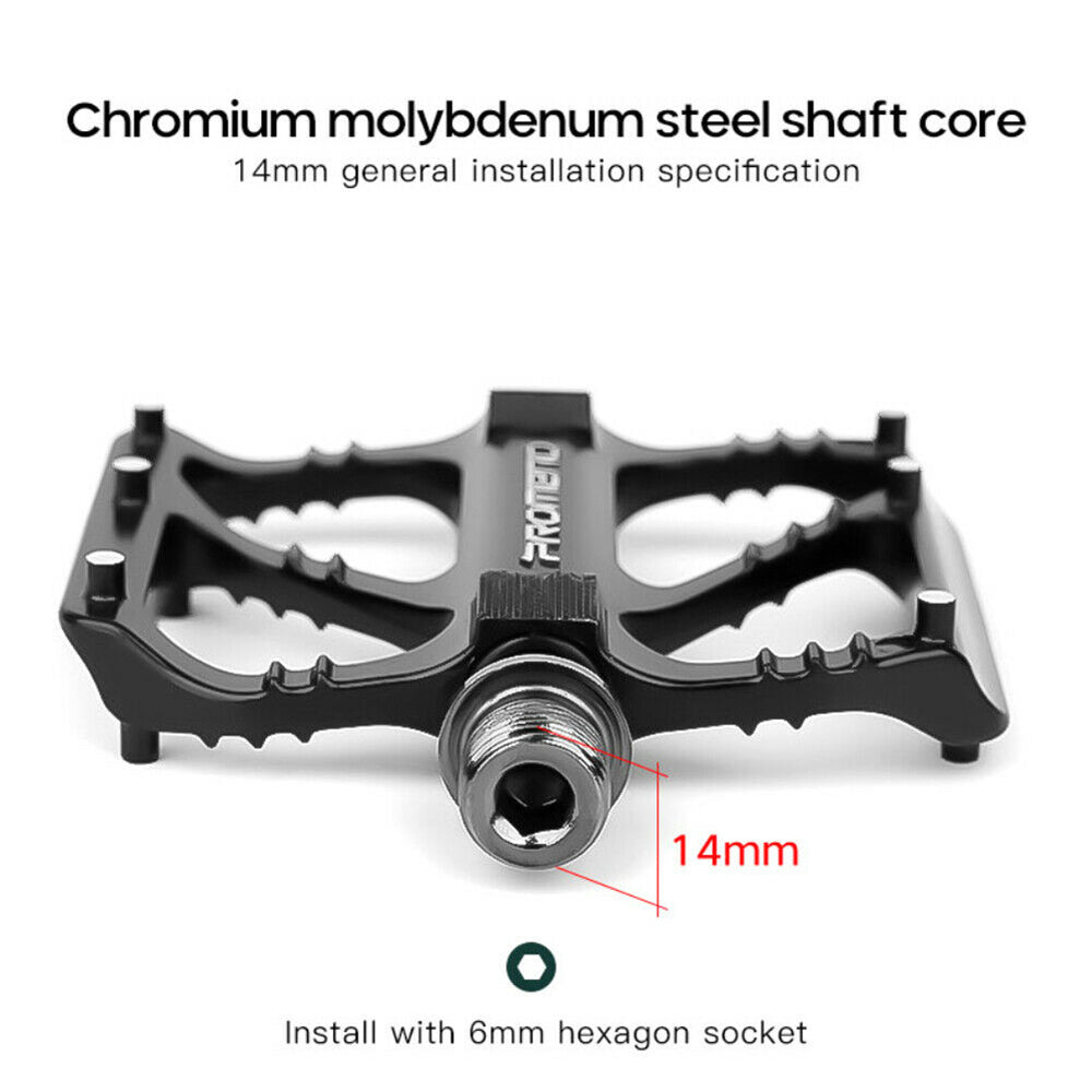 Anti-Slip Bicycle Pedals (1 Pair) with Bicycle Parts
