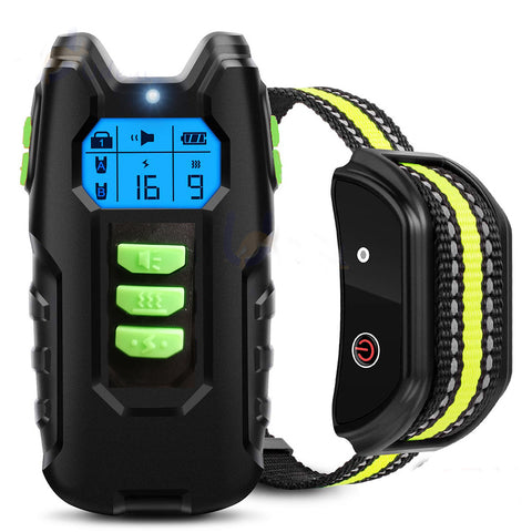 Electric Pet Training Collar: Auto Rechargeable Anti-Bark