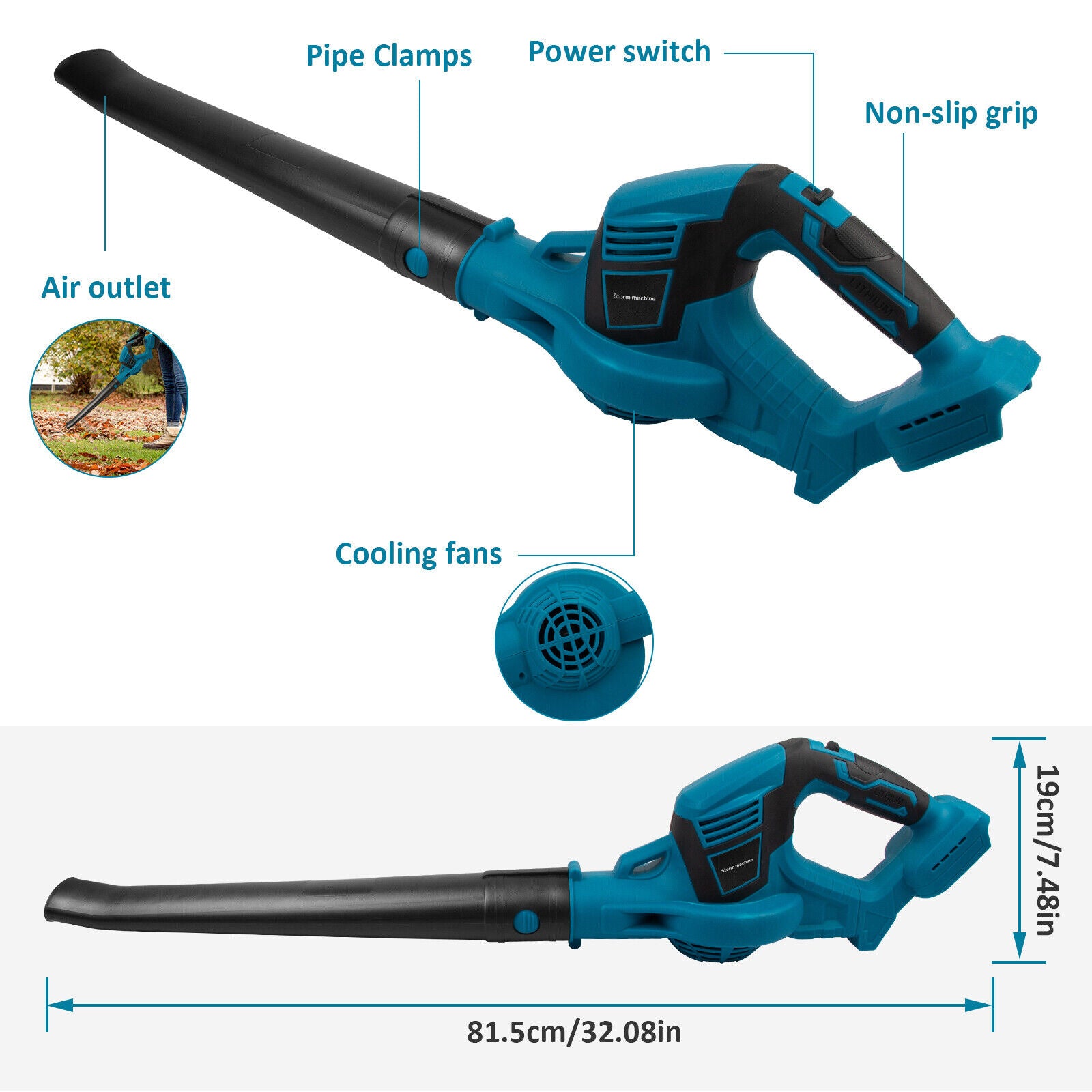 Makita Cordless Leaf Blower Unleash The Power Of 36V