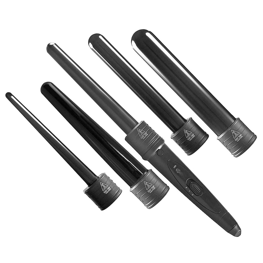 5-In-1 Hair Curler Wand Set Ceramic - Hair Styling Products