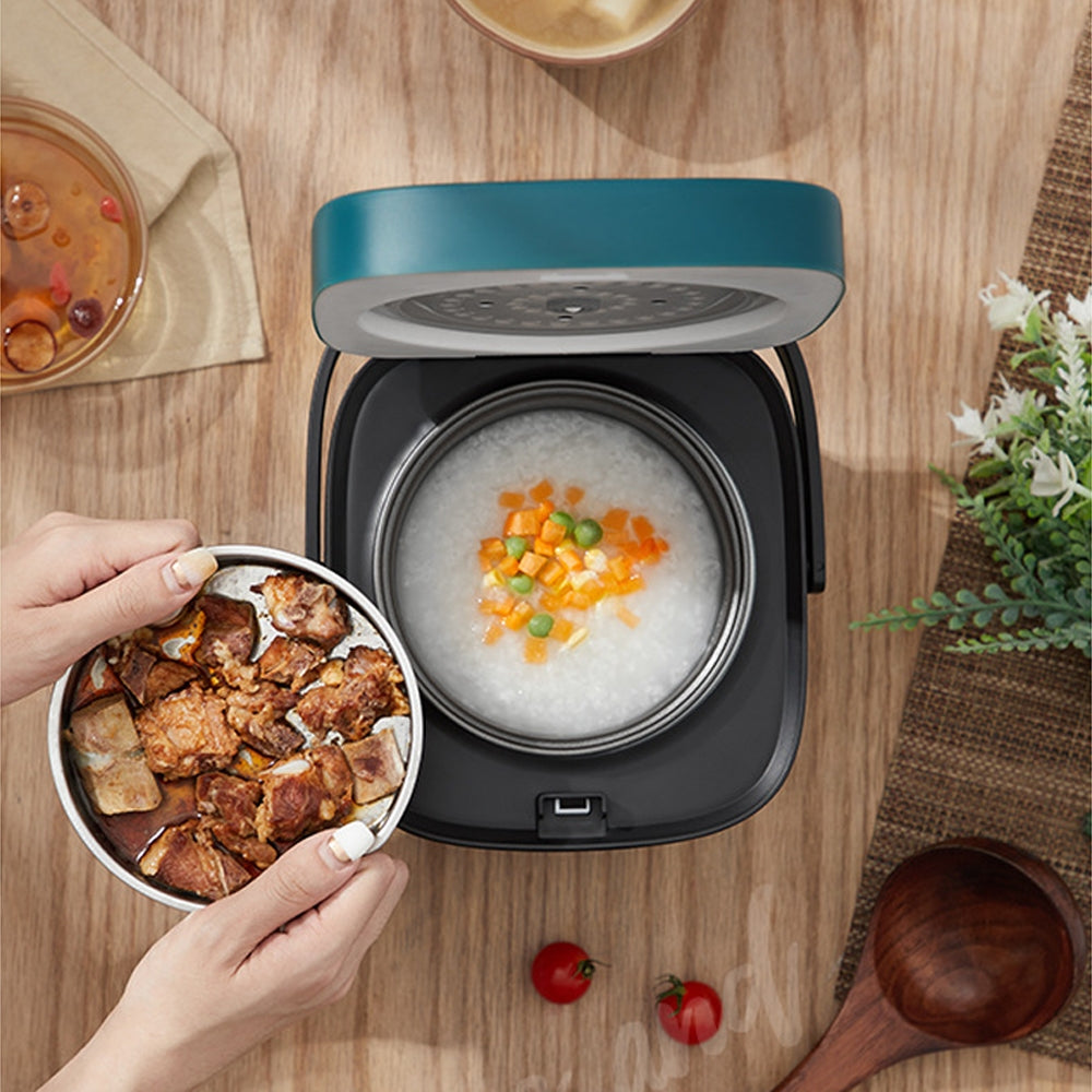 1.2L Mini Rice Cooker Non-Stick Pot
