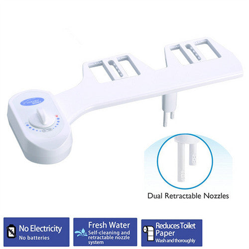 Hygiene Bidet Seat - Unisex Toilet Washer with Water Spray - AU | Sprayer Wash Clean
