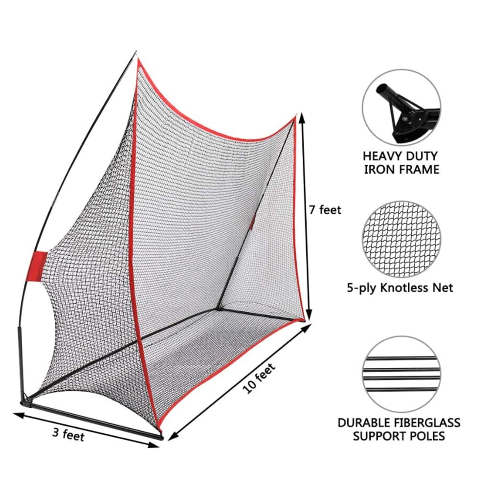 3M Huge Golf Practice Net Portable Swing Training + Carry Bag