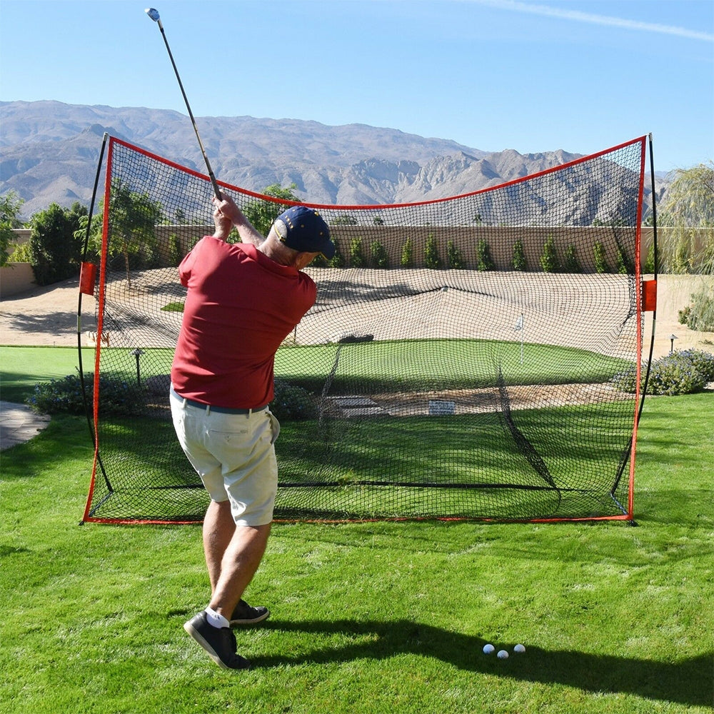 3M Huge Golf Practice Net Portable Swing Training + Carry Bag