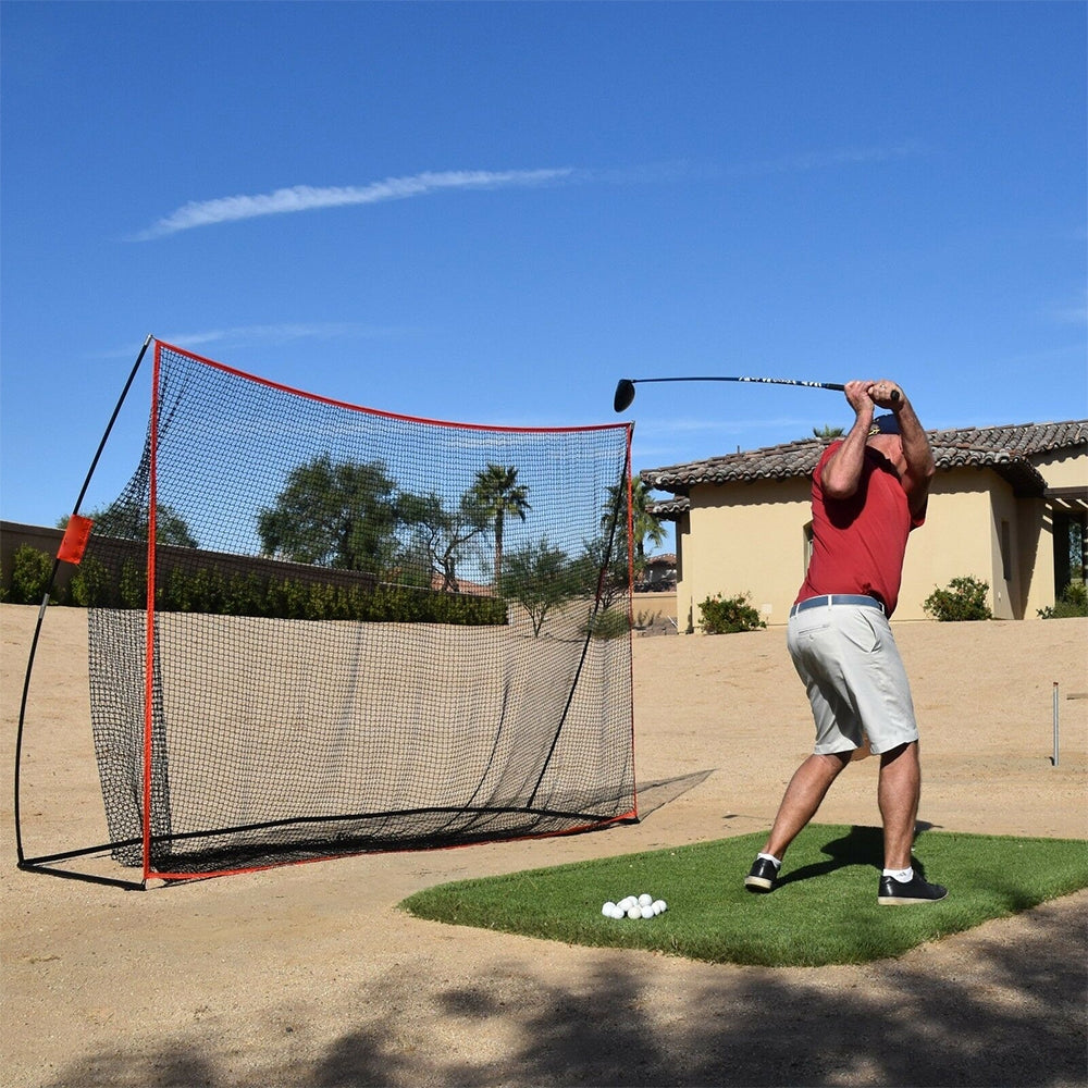 3M Huge Golf Practice Net Portable Swing Training + Carry Bag