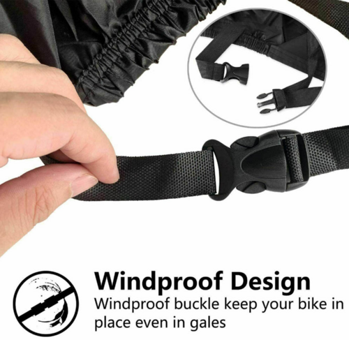 Heavy Duty Waterproof Bicycle Cover Outdoor Uv Protection