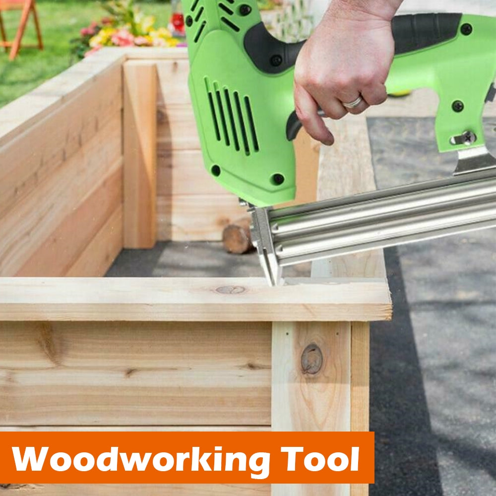 Electric Staple Gun 2000W Heavy Duty Wood Nailer 10–30mm Power Tool