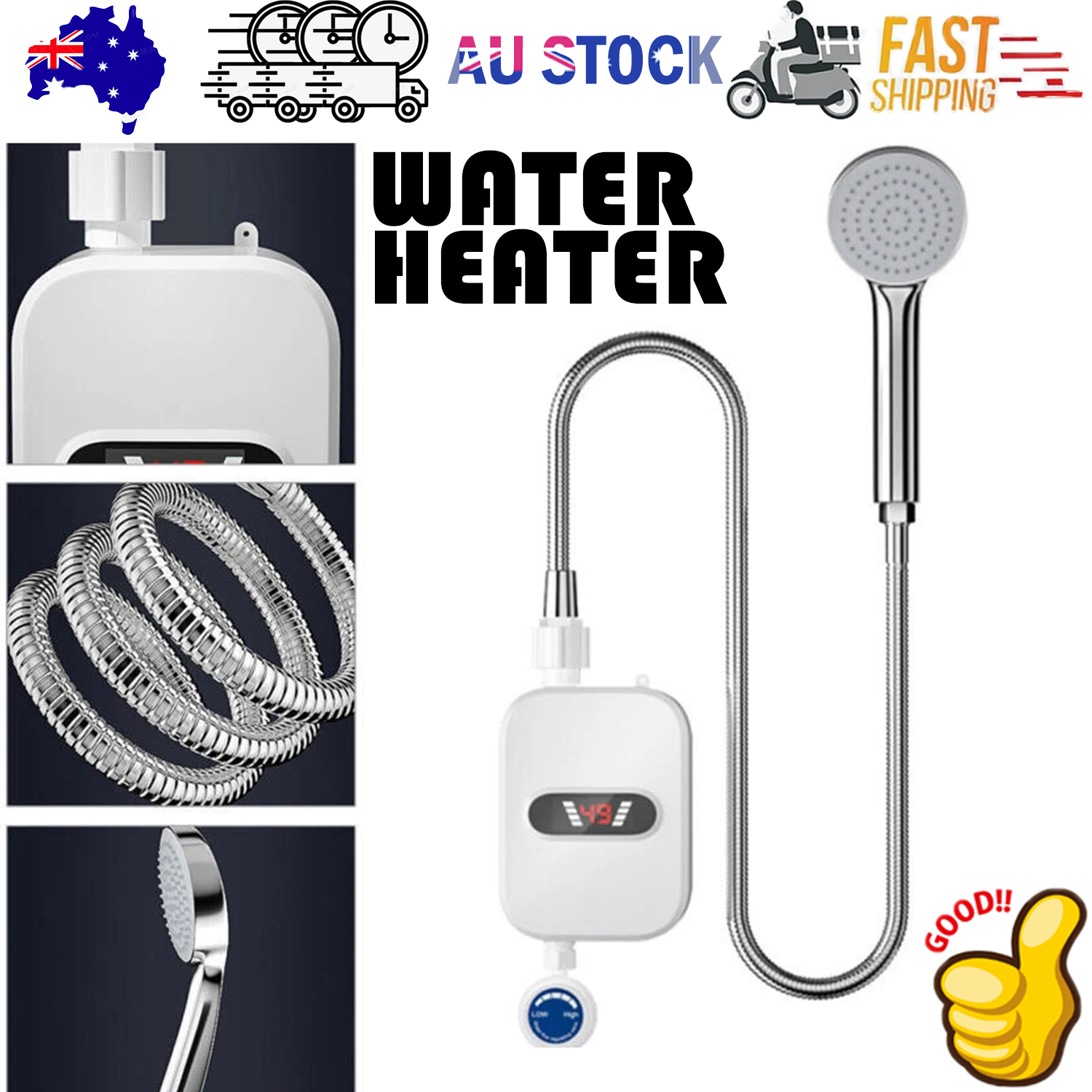 Electric Hot Water Heater System Instant Hot Water Shower Heat
