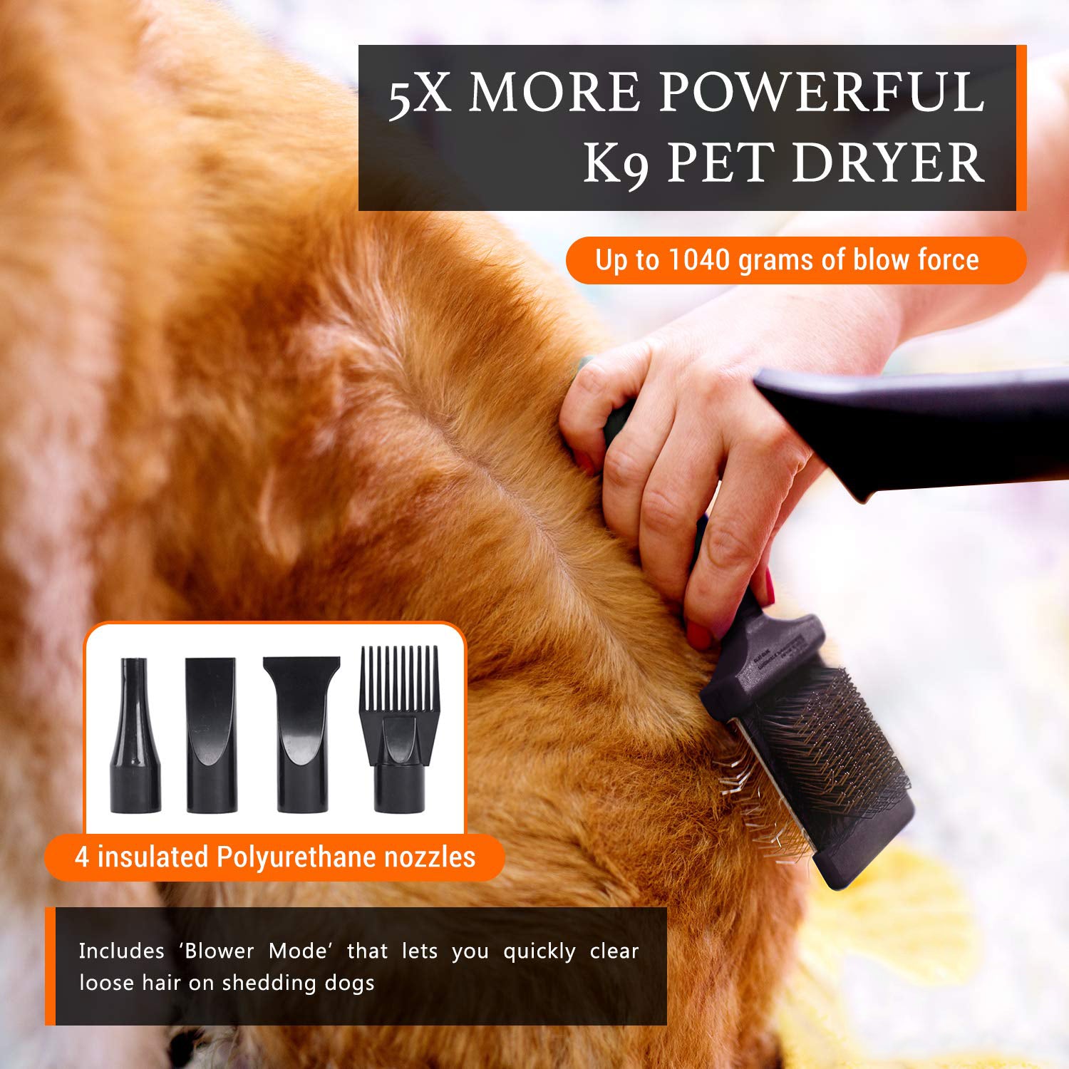 2800W High Pet Dog Dryer With Adjustable Speed